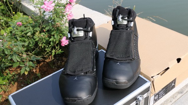 Authentic Air Jordan 17 Black/Metallic Silver