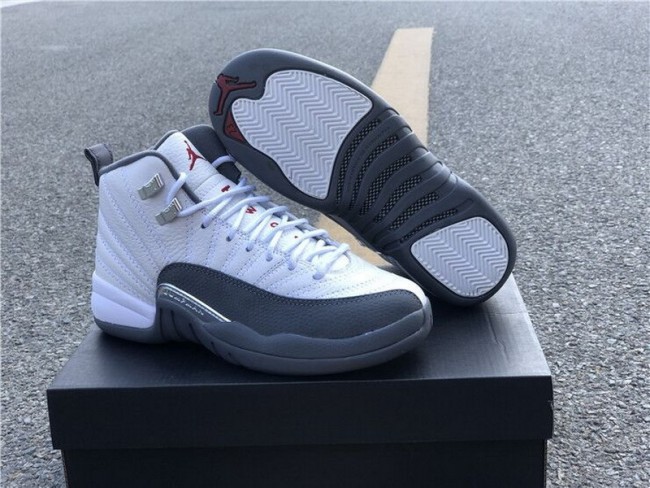 Authentic Air Jordan 12 “Dark Grey” GS