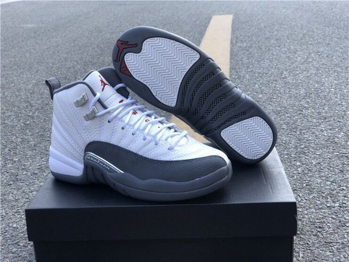Authentic Air Jordan 12 “Dark Grey” GS