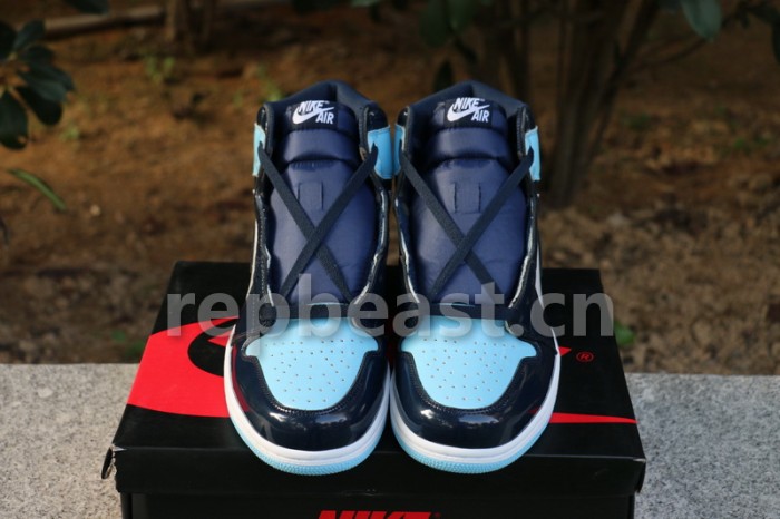 Authentic Air Jordan 1 “UNC Patent”