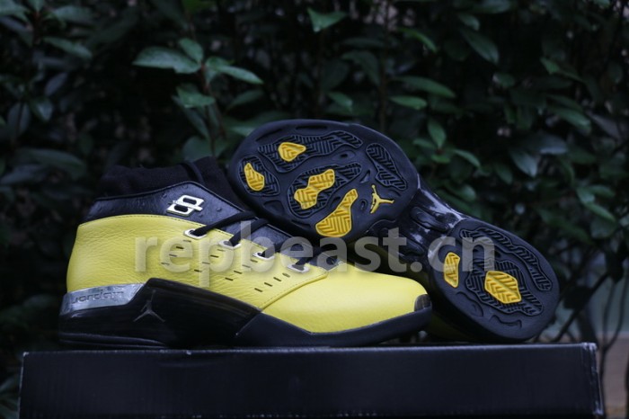 Authentic SoleFly x Air Jordan 17 Low “Lightning”