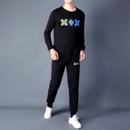 LV long sleeve men suit-062(M-XXXL)