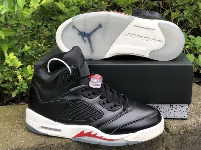 Authentic  Air Jordan 5 SP“Black Muslin”
