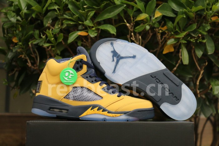 Authentic Air Jordan 5 SP “Michigan”