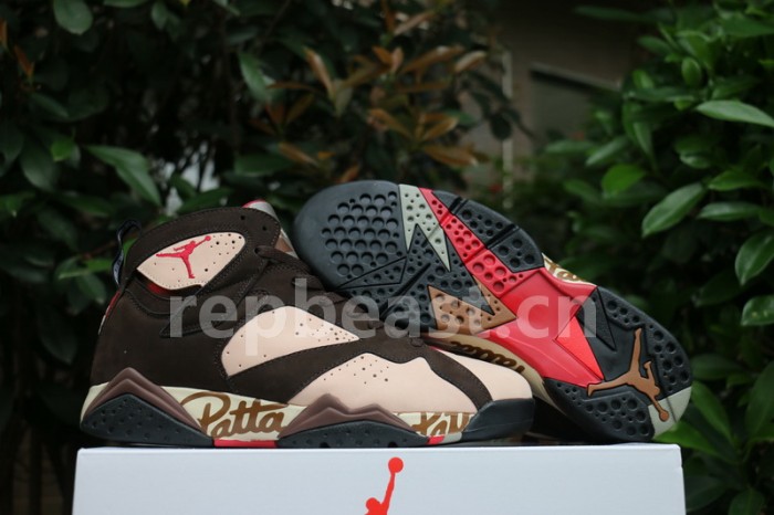 Authentic Patta x Air Jordan 7 OG SP