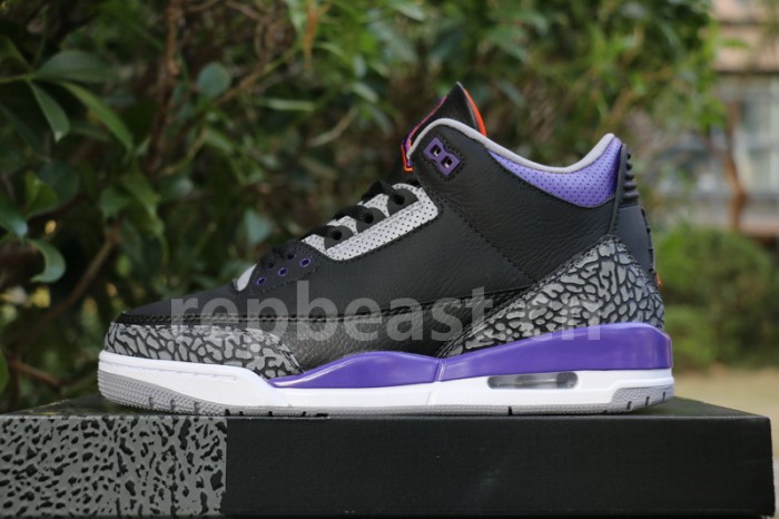 Authentic Air Jordan 3 “Court Purple”