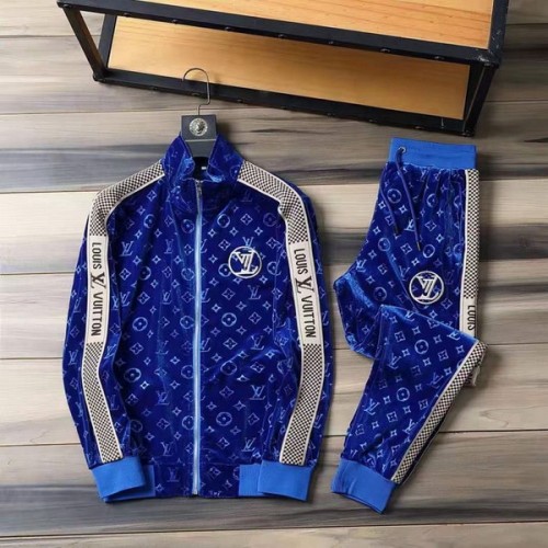 LV long sleeve men suit-358(M-XXXL)