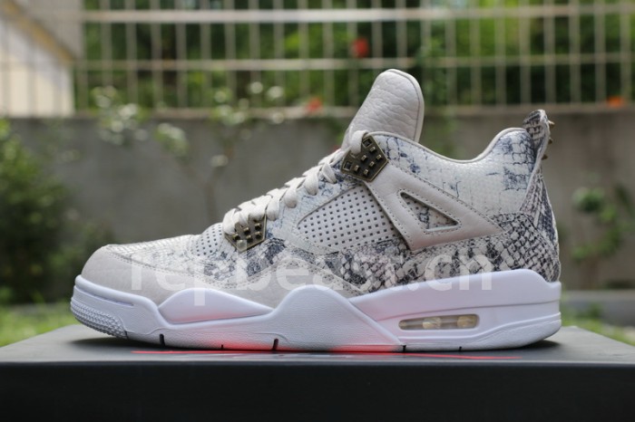 Authentic Air Jordan 4 Premium “Snakeskin”