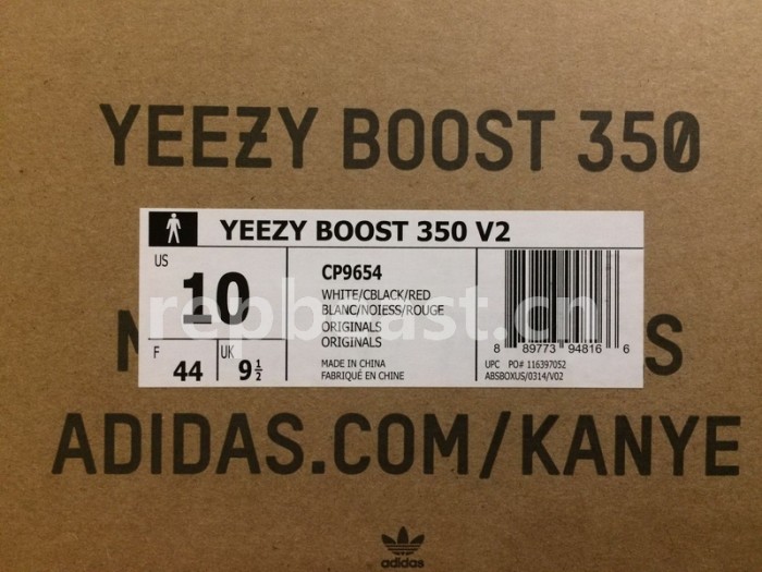 Authentic AD Yeezy 350 Boost V2 Zebra