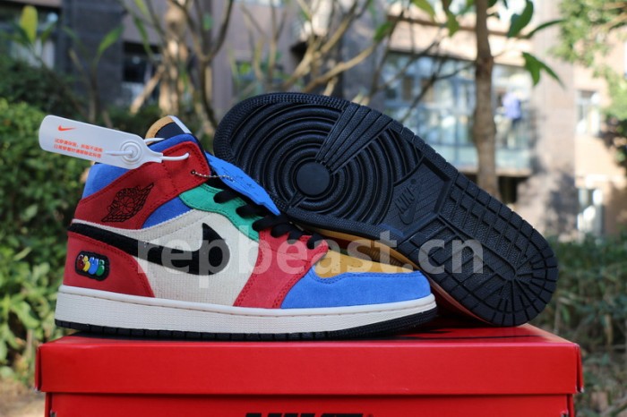 Authentic Blue The Great x Air Jordan 1 Mid “Fearless”