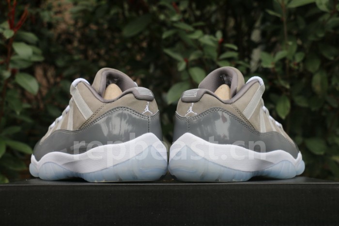 Authentic Air Jordan 11 Low “Cool Grey”