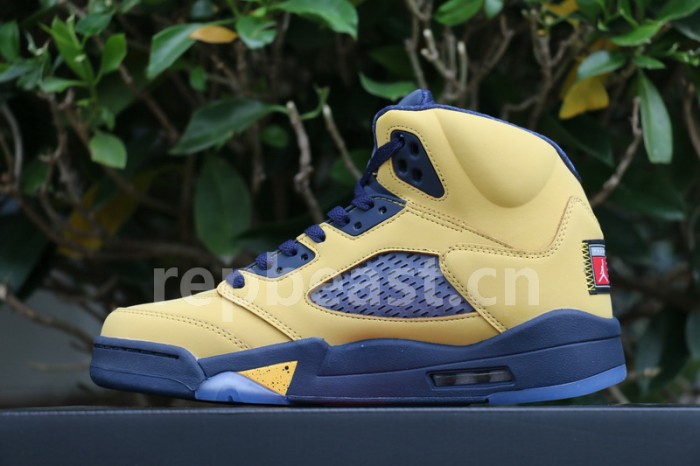 Authentic Air Jordan 5 SP “Michigan”
