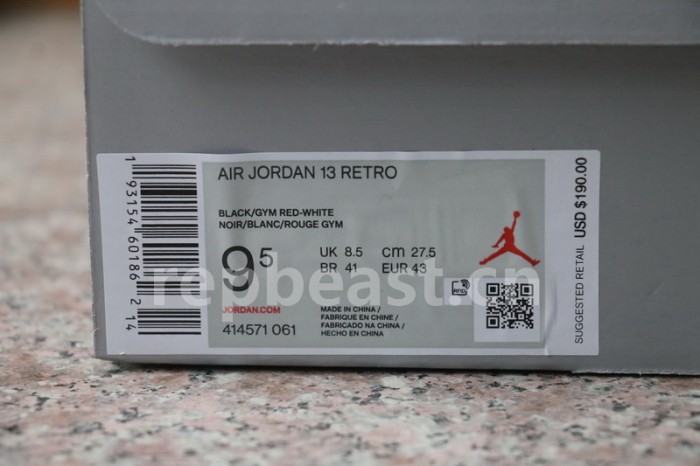 Authentic Air Jordan 13 “Reverse He Got Game”