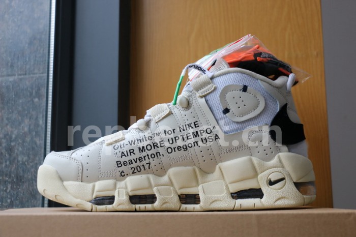 Authentic OFF-WHITE x More Uptempo