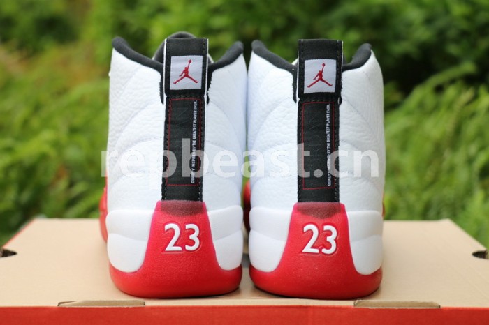 Authentic Air Jordan 12 Cherry