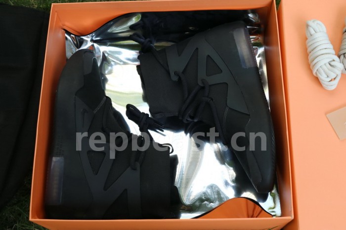 Authentic Nike Air Fear of God 1 “Triple Black”