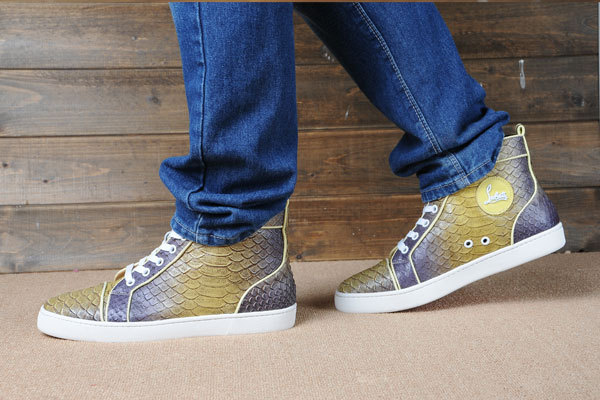 Super Max Perfect Christian Louboutin Rantus Orlato Mens Flat Mixed Colors
