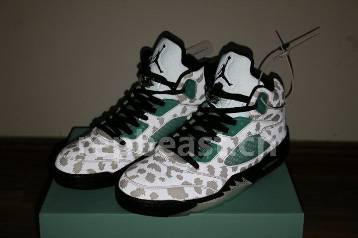 Authentic Air Jordan 5 “Island Green”