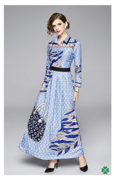 LV Women Dress-006(M-XXL)