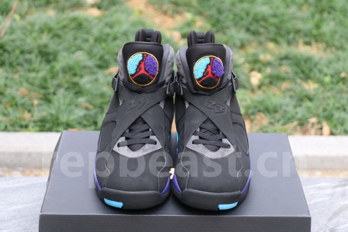 Authentic Air Jordan 8 “Aqua”