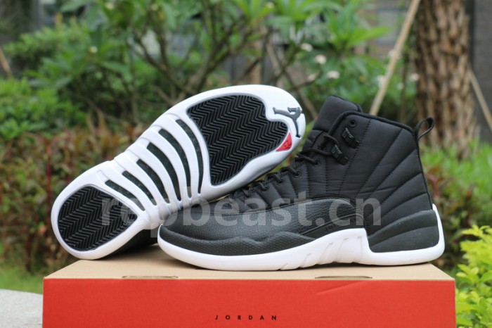 Authentic Air Jordan 12 “Black Nylon”