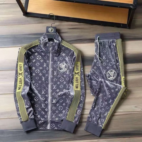 LV long sleeve men suit-360(M-XXXL)