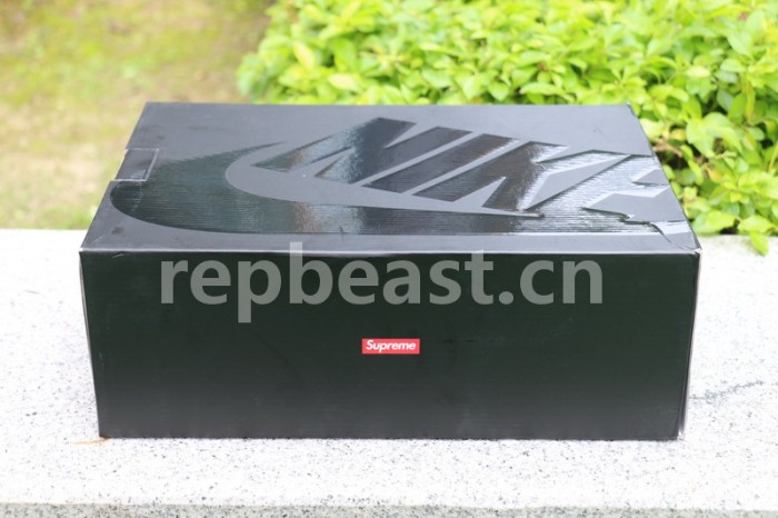 Authentic Supreme x Nike Air More Uptempo Red