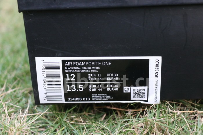 Authentic Nike Air Foamposite One “Shattered Backboard”