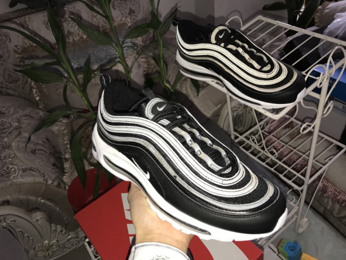 Authentic Nike Air Max 97 QS Black White