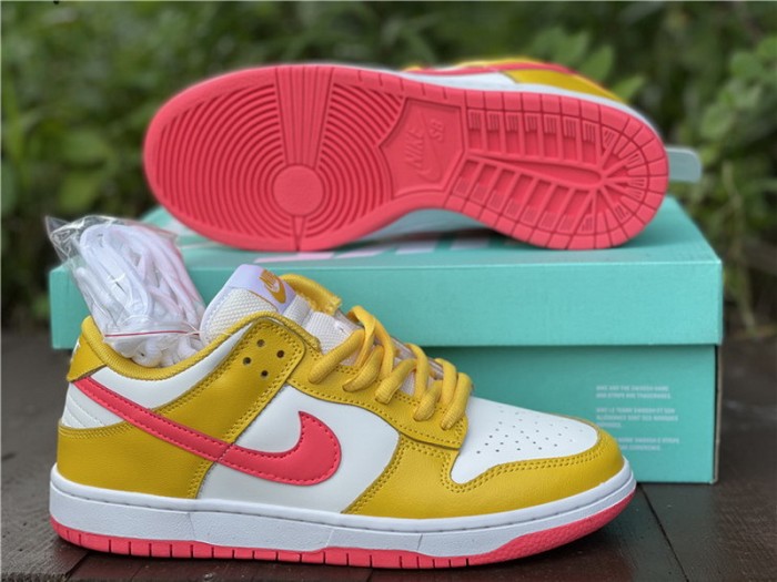 Authentic Nike Dunk Low Yellow