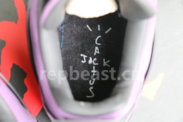 Authentic Travis Scott x Air Jordan 4 Purple