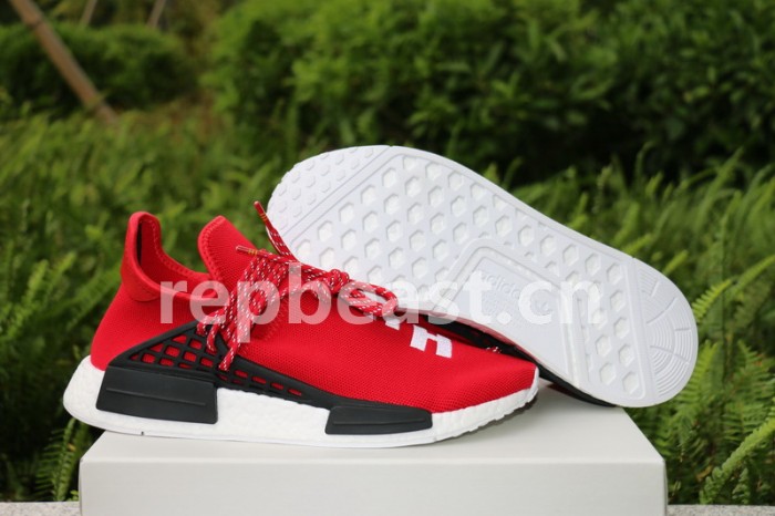 Authentic AD Human Race NMD x Pharrell Williams Red