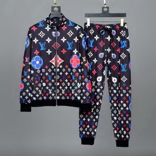 LV long sleeve men suit-209(M-XXXL)
