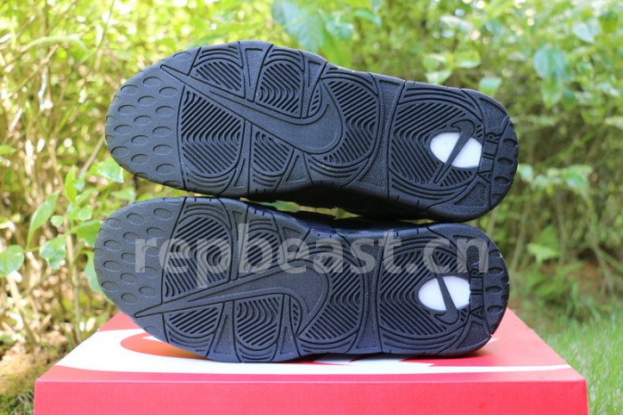 Authentic Nike Air More Uptempo Tripe Black