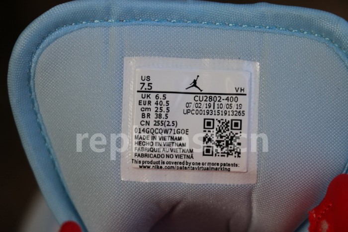 Authentic Air Jordan 1 Mid Half Blue