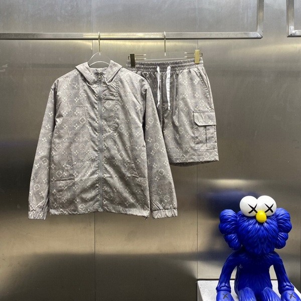 LV long sleeve men suit-398(M-XXL)