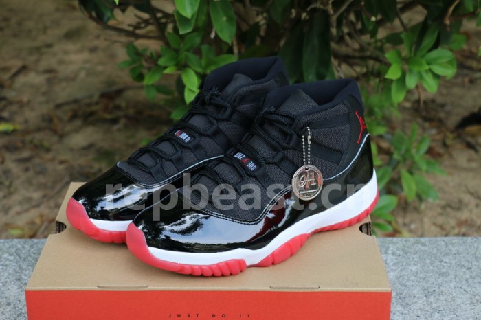 Authentic Air Jordan 11 Bred 2019