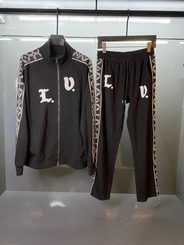 LV long sleeve men suit-402(S-XL)