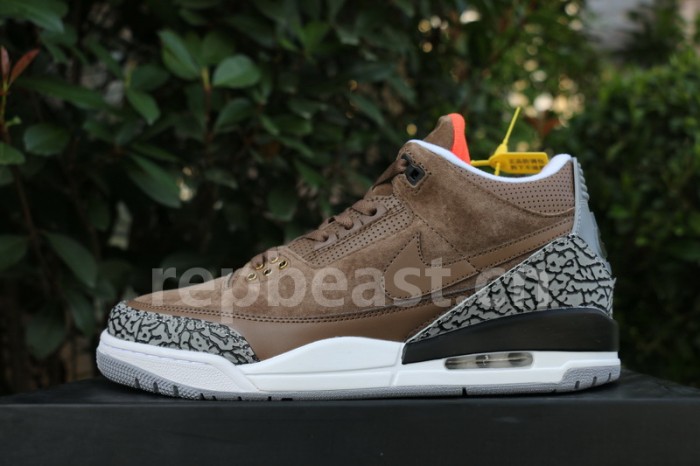Authentic Air Jordan 3 Tinker Cafe