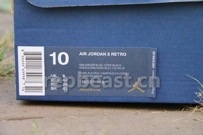 Authentic Air Jordan 5  “International Flight”