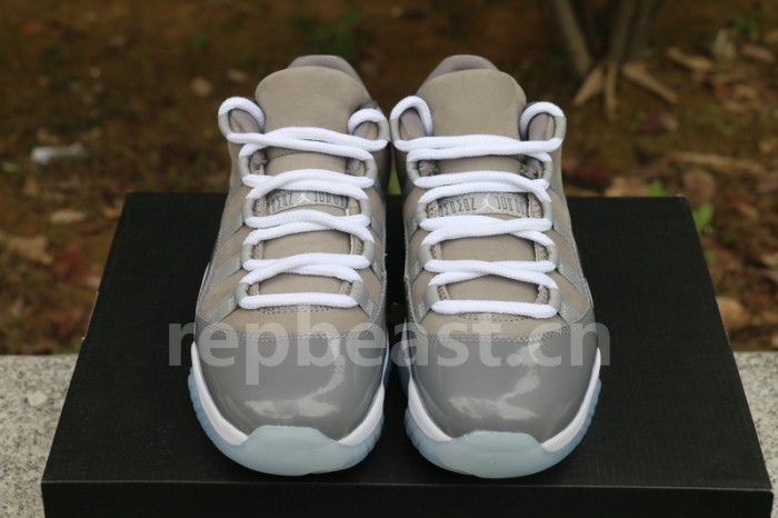 Authentic Air Jordan 11 Low “Cool Grey”