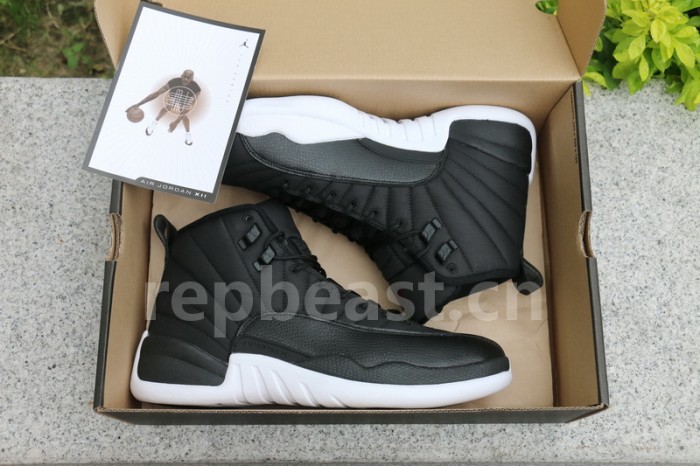 Authentic Air Jordan 12 “Black Nylon”