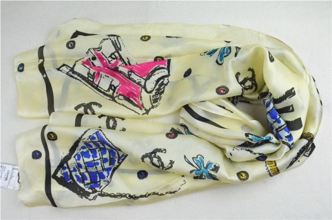 CHAL Silk Scarf AAA-155