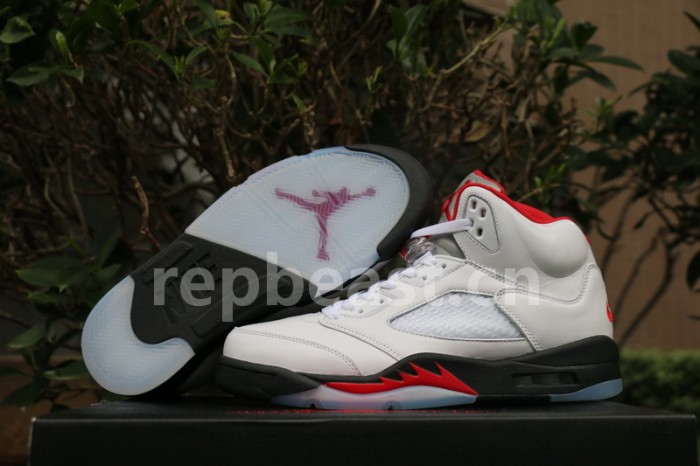 Authentic Air Jordan 5 “Fire Red”
