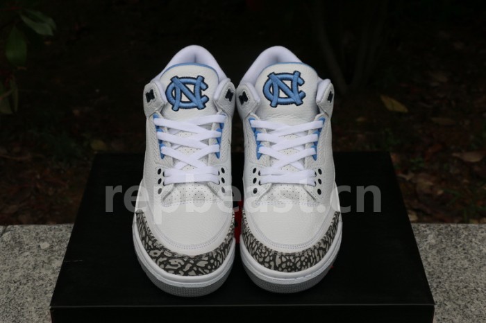 Authentic Air Jordan 3 UNC PE