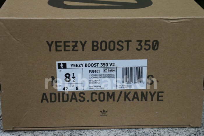 Authentic Yeezy 350 V2 “Lundmarks”  Non-Reflective