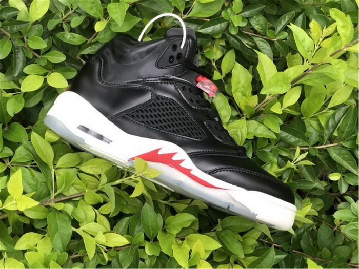 Authentic  Air Jordan 5 SP“Black Muslin”