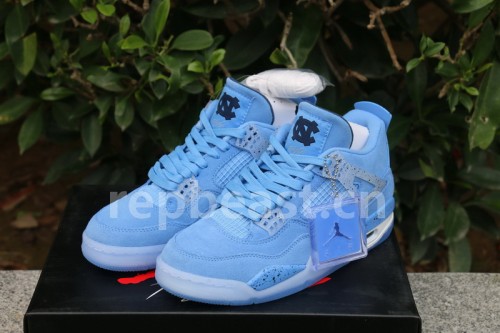 Authentic Air Jordan 4 Retro UNC PE