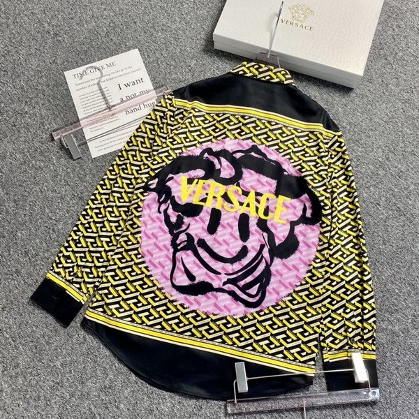 Versace long sleeve shirt men-136(M-XXL)