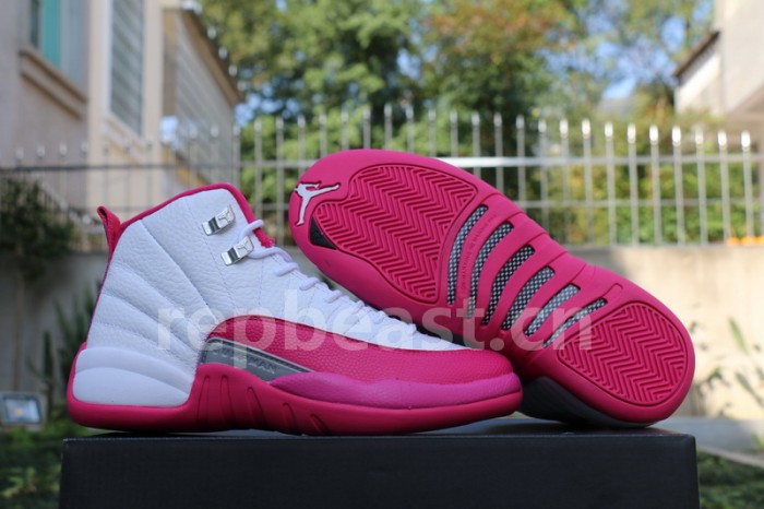 Authentic Air Jordan 12 GS “Valentine's Day”